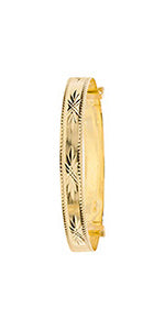 9ct Yellow Gold Expanding Bangle BN139