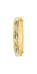 9ct Yellow Gold Expanding Bangle BN139