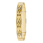9ct Yellow Gold Expanding Bangle