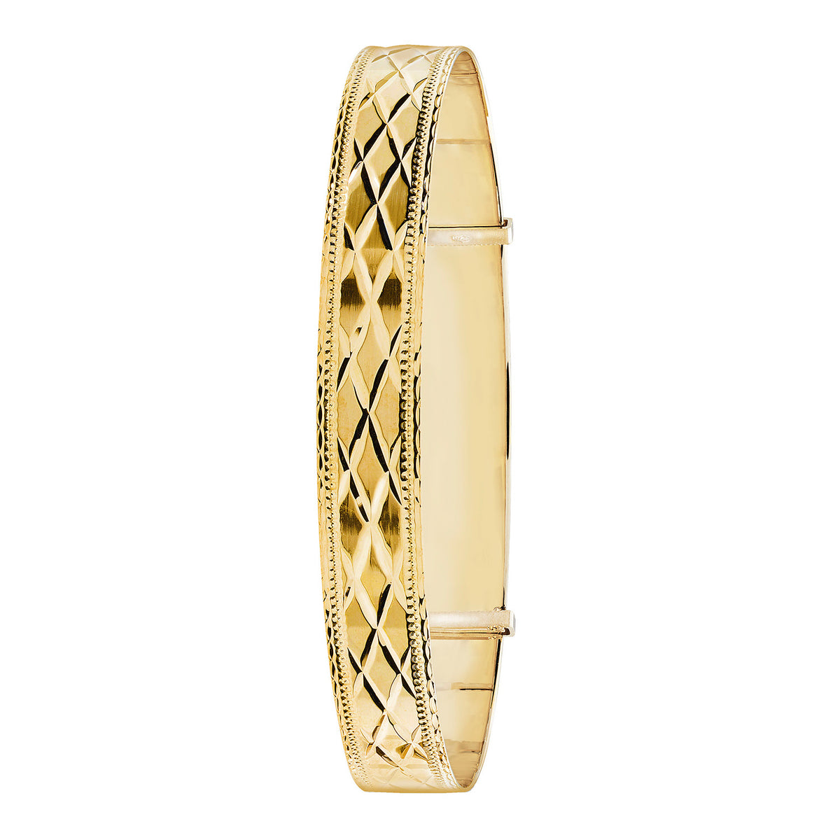 9ct Yellow Gold Expanding Bangle