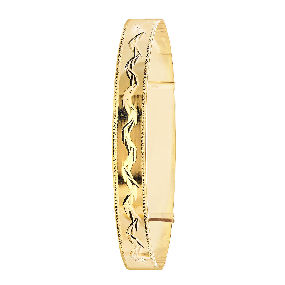 9ct Yellow Gold Bangle BN147
