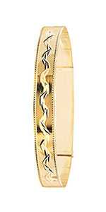 9ct Yellow Gold Expanding Bangle