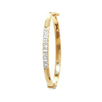 Bangle Aur Melyn 9ct i Fabis