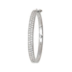9ct White Gold Babies Bangle