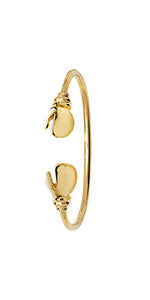 Bangle Aur Melyn 9ct i Fabis