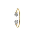 Bangles Babanod Aur Melyn 9ct