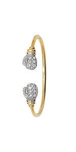 Bangles Babanod Aur Melyn 9ct