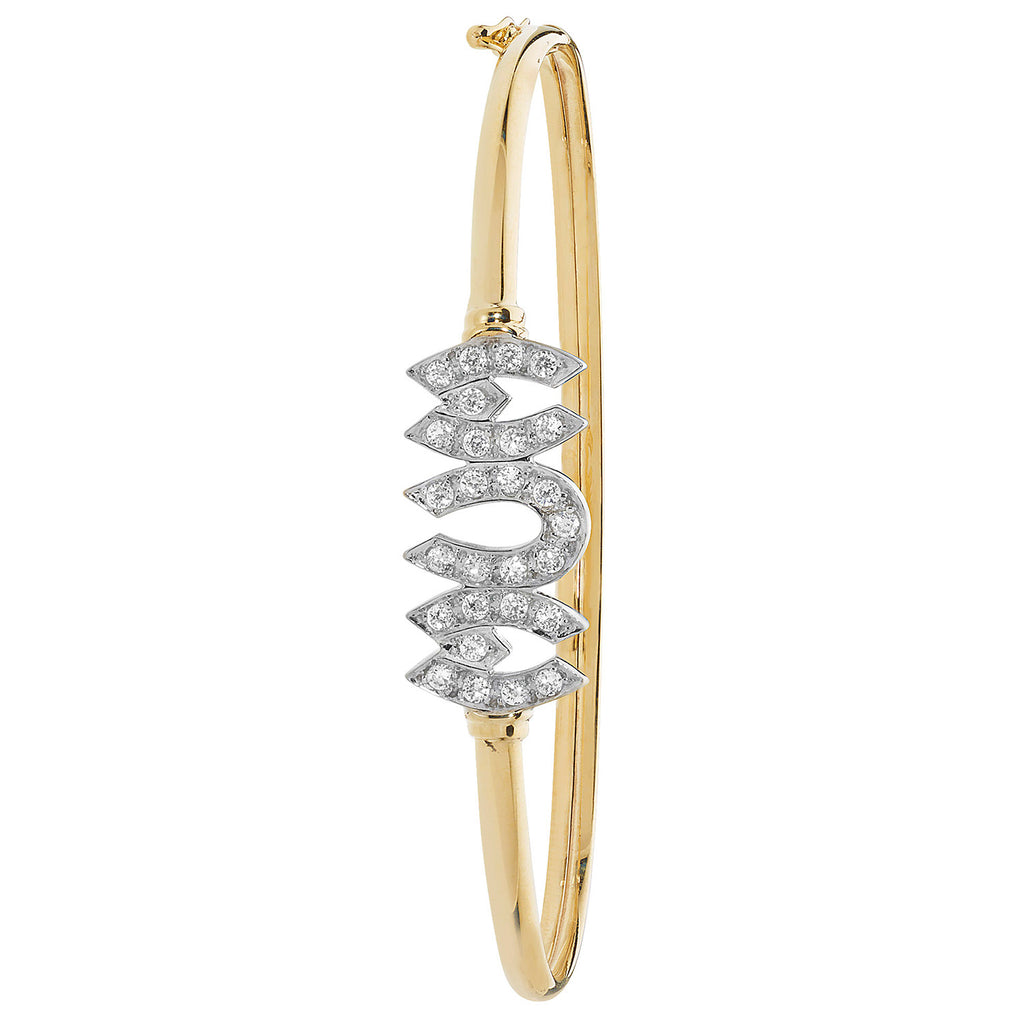 Bangle Aur Melyn 9ct