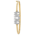 Bangle Aur Melyn 9ct