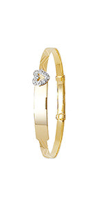 Bangle Babanod Aur Melyn 9ct