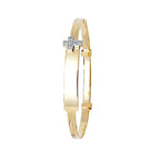 Bangle Aur Melyn 9ct i Fabis