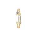 Bangle Aur Melyn 9ct i Fabis