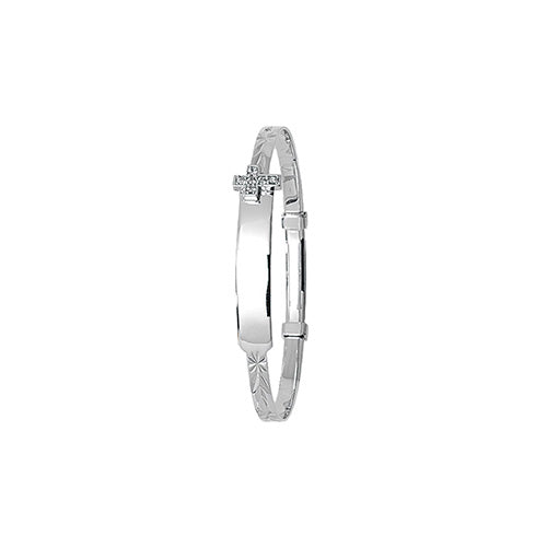 Bangles Plantyn Aur Gwyn 9ct