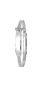 Bangles Plantyn Aur Gwyn 9ct