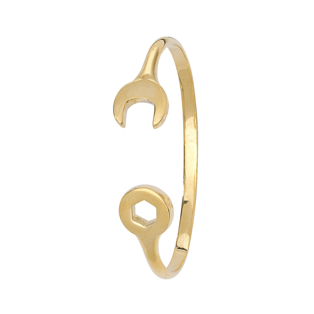 Bangle Babanod Aur Melyn 9ct