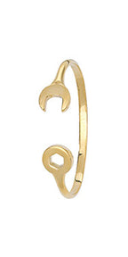 Bangle Babanod Aur Melyn 9ct
