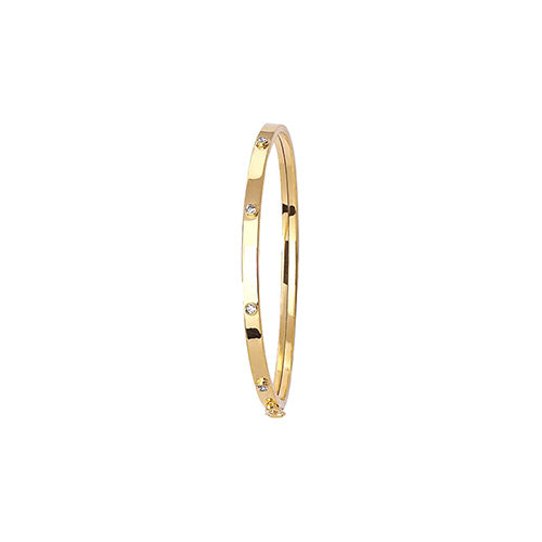 Bangle Babanod Aur Melyn 9ct