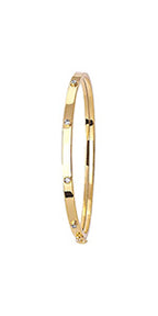 Bangle Babanod Aur Melyn 9ct