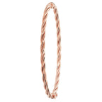 9ct Rose Gold Bangle