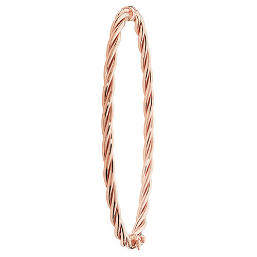 9ct Rose Gold Bangle