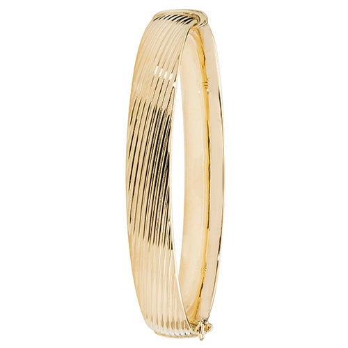 Bangle Aur Melyn 9ct