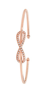 9ct Rose Gold Bangle