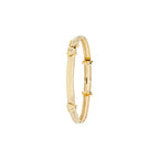 Bangle Aur Melyn 9ct i Fabis