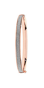 9ct Rose Gold Bangle BN411R