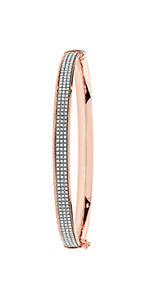 9ct Rose Gold Bangle BN411R