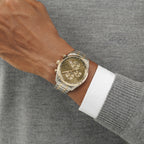 Boss Grand Prix 44 Mens Watch with Green Dial and Silver Strap 1514227