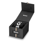 Boss Grand Prix 44 Mens Watch with Green Dial and Silver Strap 1514227