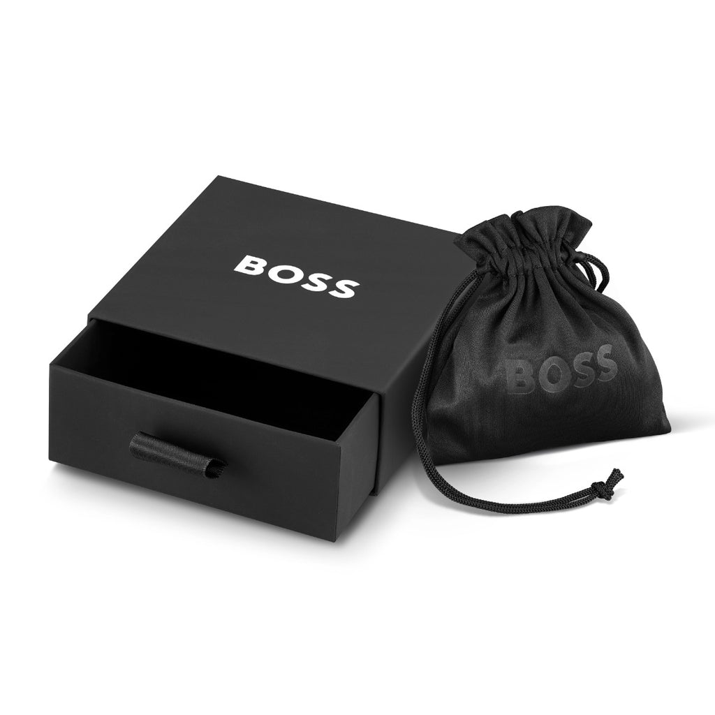 Boss Mens Gold Stainless Steel Candor Bracelet 1580753