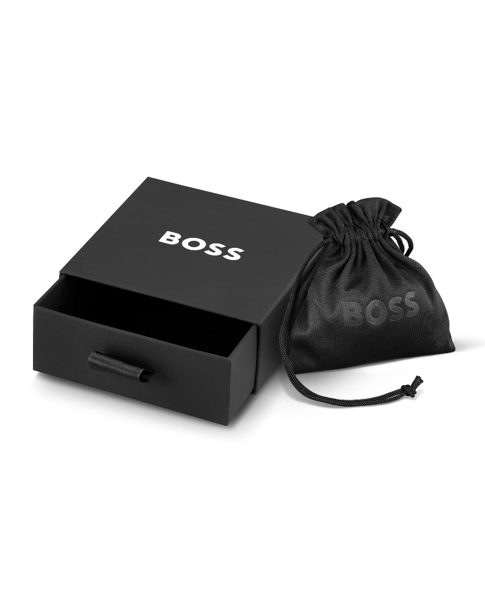 Bwcl Lledr Du BOSS i Ddynion 1580178M