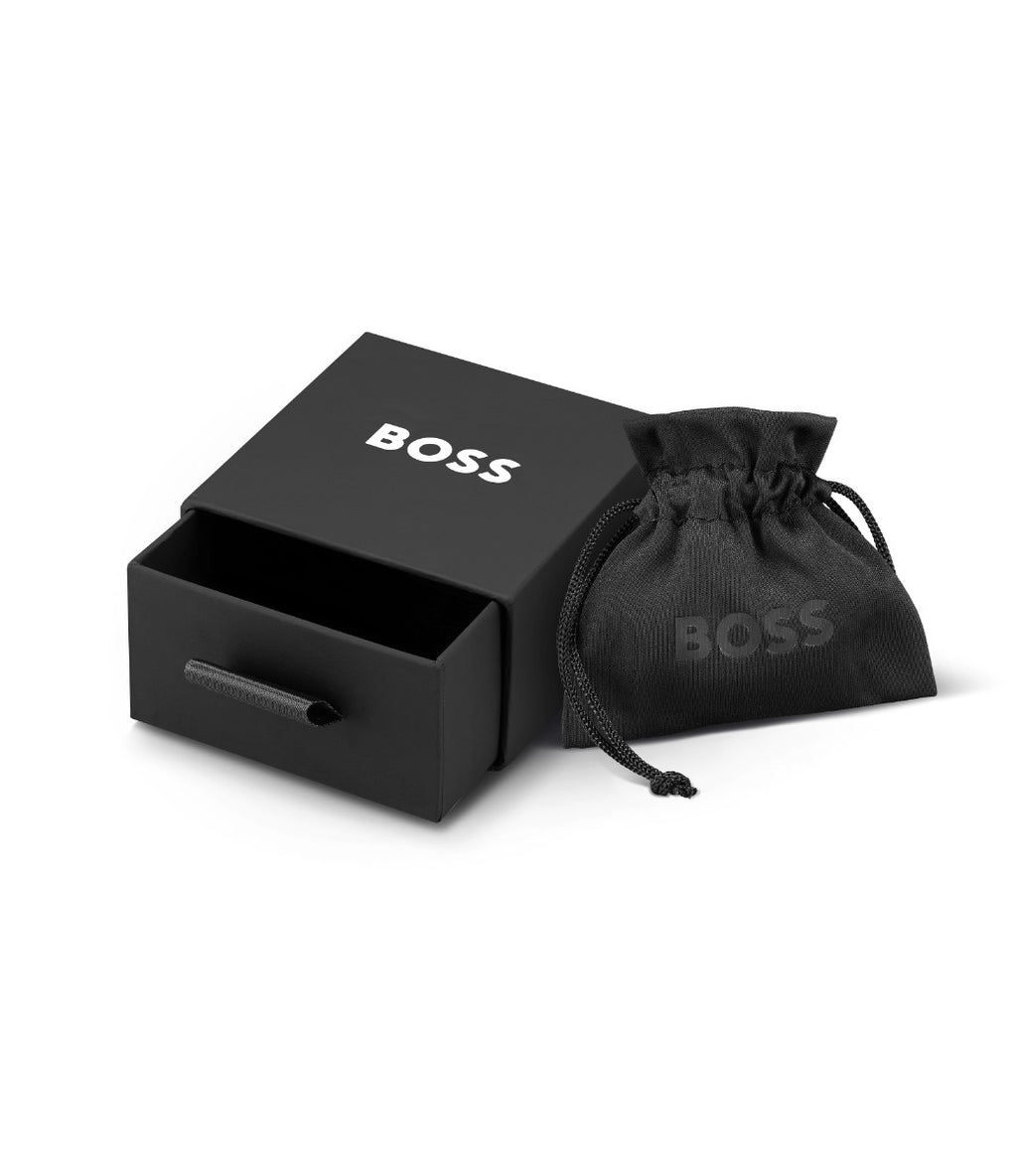 Boss Ladies Stainless Steel Gold Iona Earrings 1580557