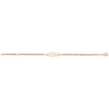 9ct Yellow Gold 6" ID Bracelet
