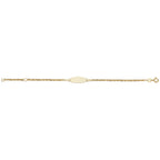 9ct Yellow Gold 6" ID Bracelet