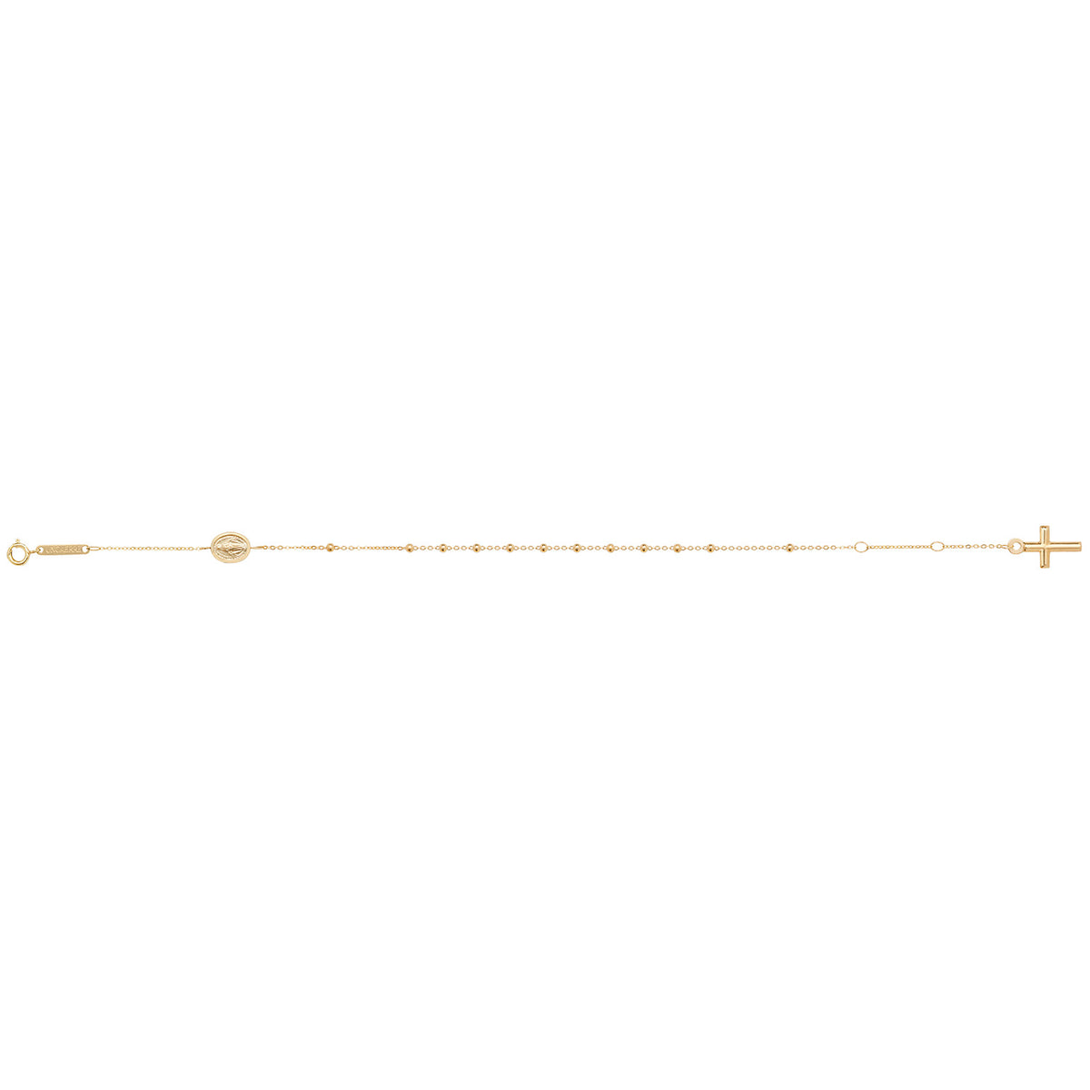 9ct Yellow Gold 7.5" Bracelet