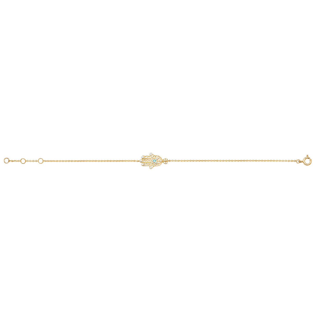 9ct White Gold Bracelet