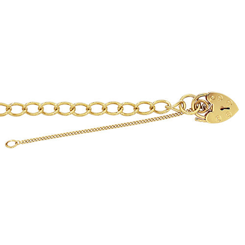 9ct Yellow Gold 7" Charm Bracelet