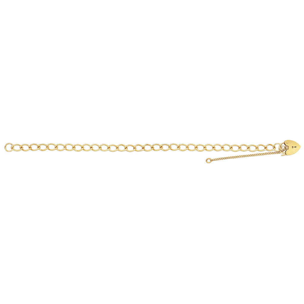 9ct Yellow Gold 7.5" Charm Bracelet