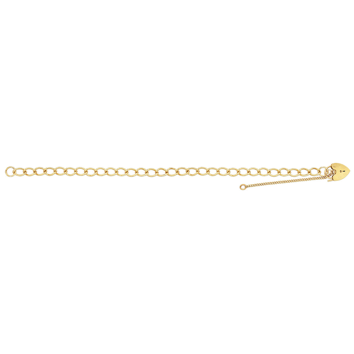 9ct Yellow Gold 7.5" Charm Bracelet
