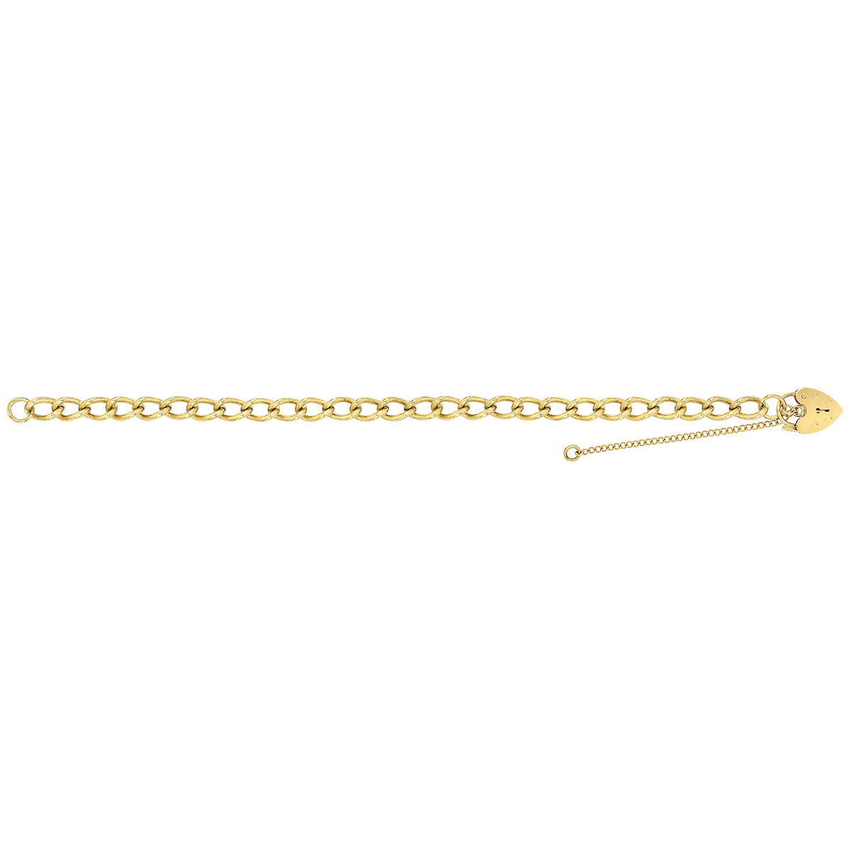 9ct Yellow Gold 7.5" Charm Bracelet