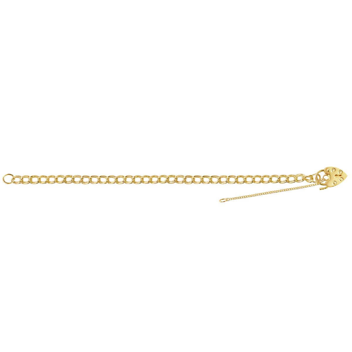 9ct Yellow Gold 7.5" Charm Bracelet