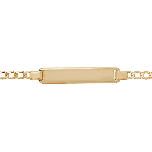 9ct Yellow Gold ID Bracelet