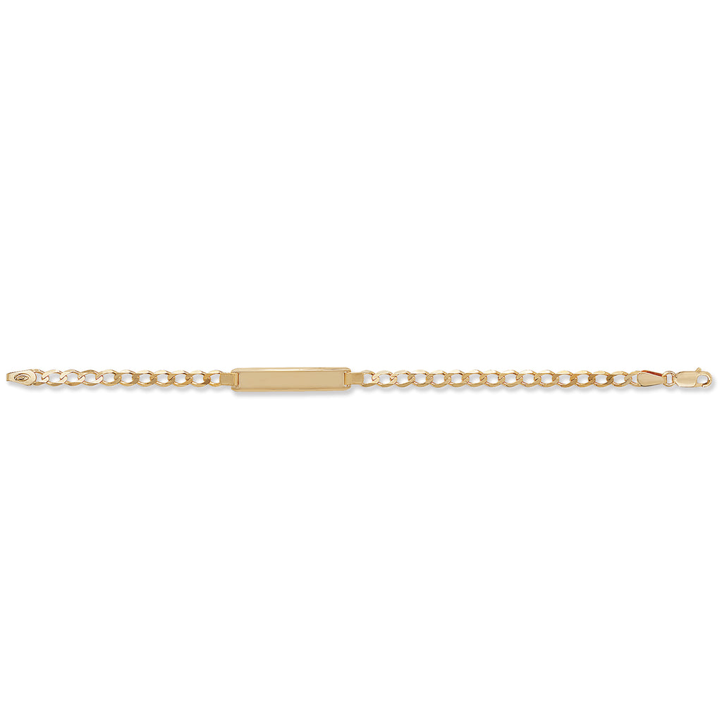 9ct Yellow Gold ID Bracelet