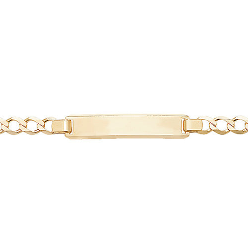 9ct Yellow Gold ID Bracelet