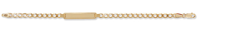 9ct Yellow Gold ID Bracelet