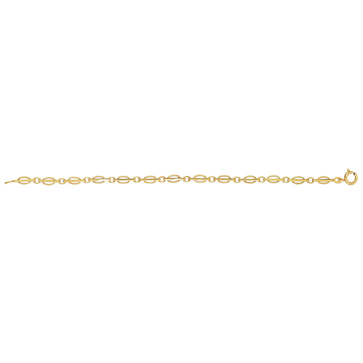 9ct Yellow Gold 7.5" Bracelet