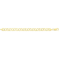 Breichled Aur Melyn 9ct 6"