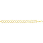 Breichled 5.5" Aur Melyn 9ct